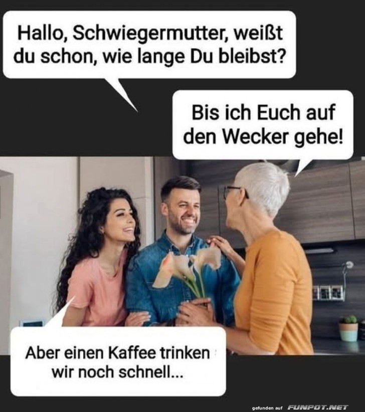 Schwiegermutter auf Zeit