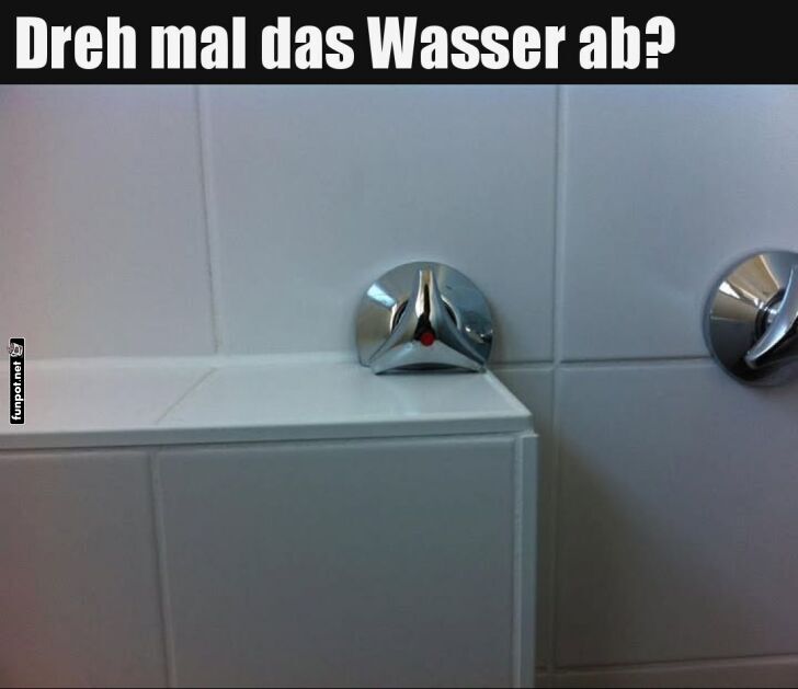 Wasserhahn-Chaos: Keine Ahnung, welcher das tut!