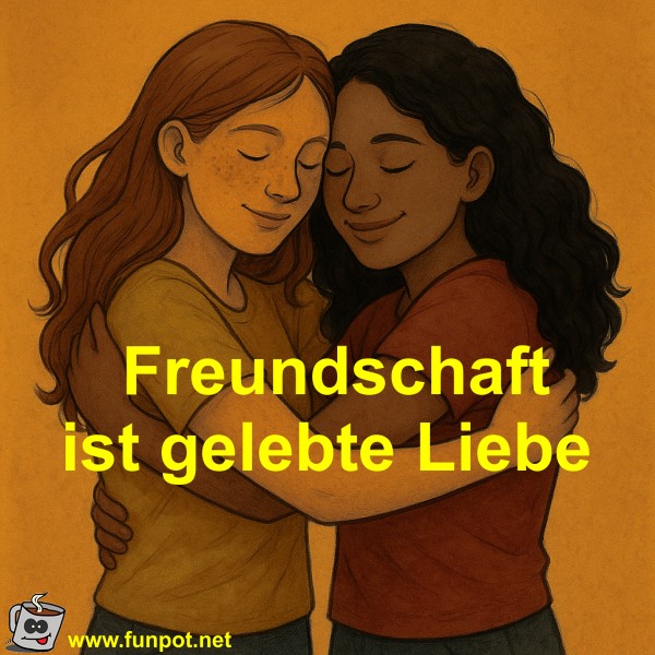 Freundschaft ist gelebte Liebe