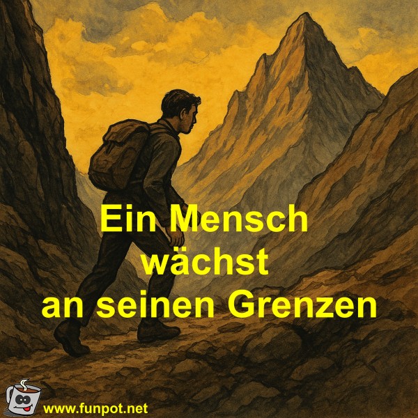 Ein Mensch wchst an seinen Grenzen
