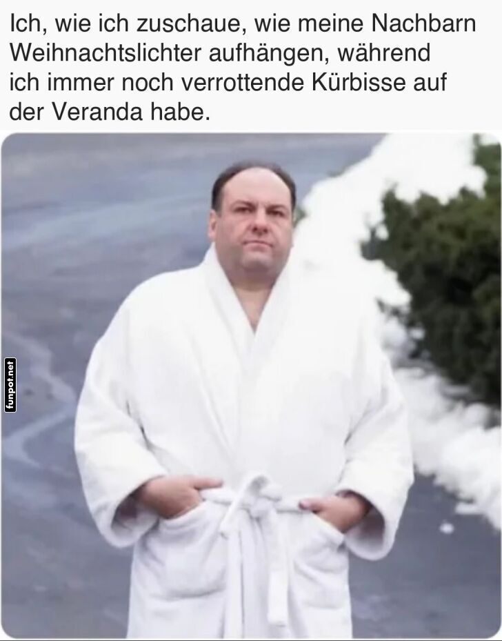 Winterstimmung trifft Herbstverweigerung