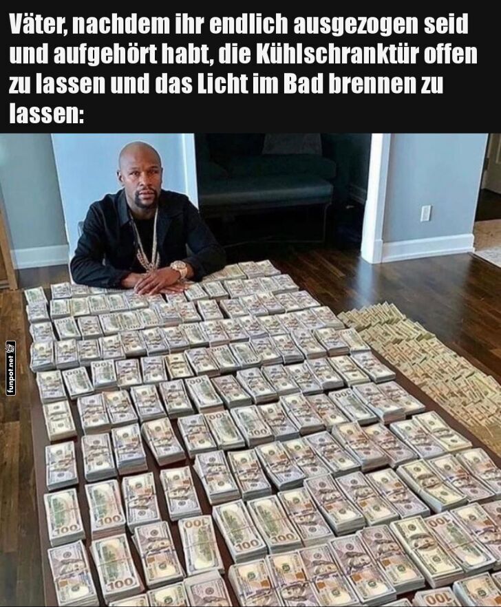 Wenn Väter sparen: Licht aus, Geld da! Wenn Väter sparen: Licht aus, Geld da!