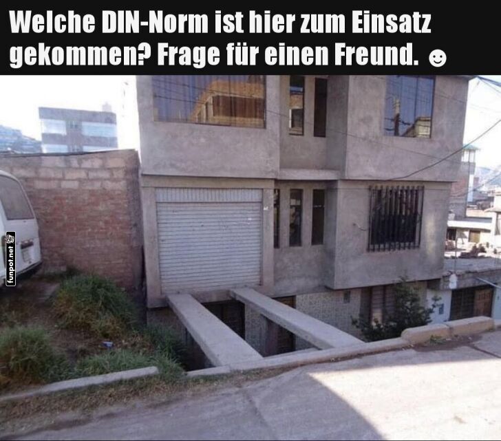 Architekturknste auf schmalem Grat