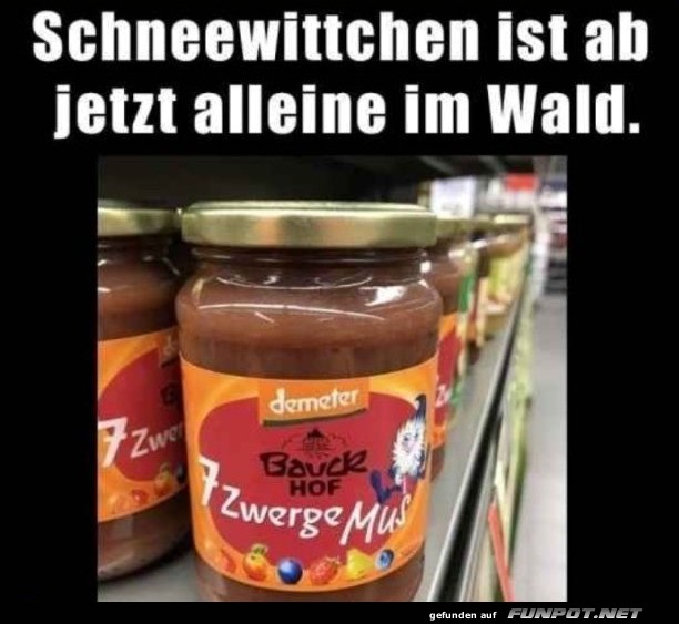 Schneewittchens Einzelabenteuer beginnt