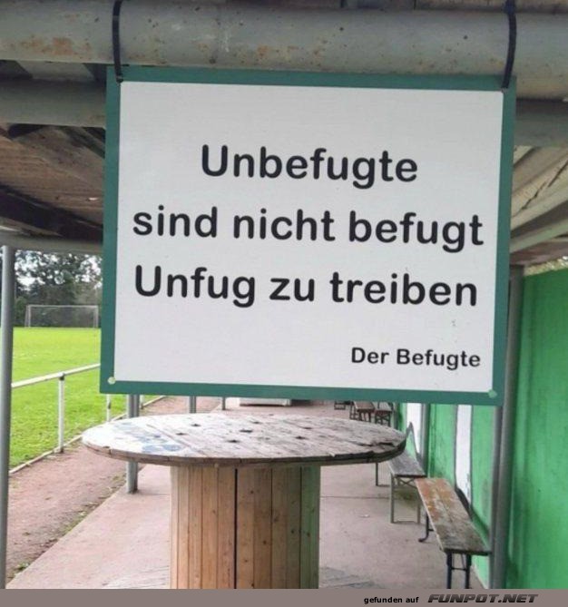 Unbefugte