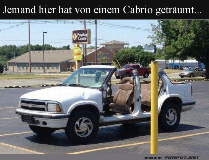 DIY Cabrio fr Abenteurer