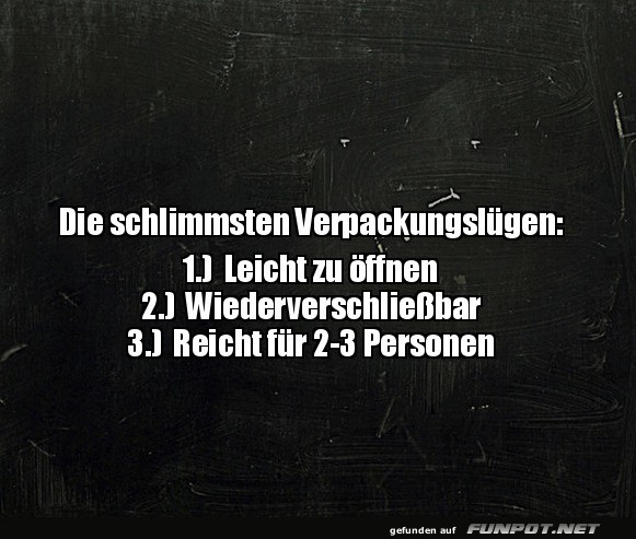 Verpackungstricks aufgedeckt!