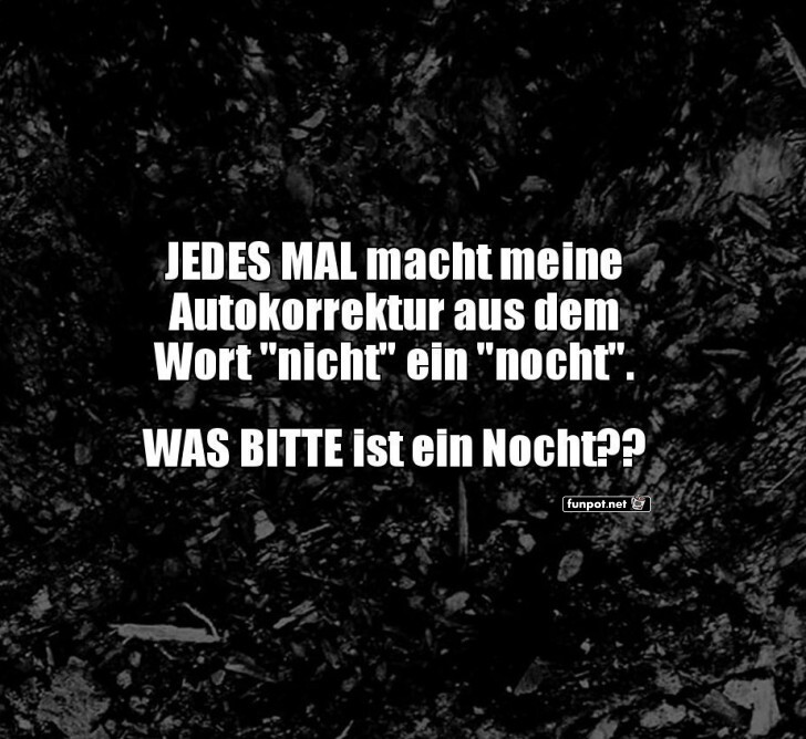 Wenn Autokorrektur ein Eigenleben hat