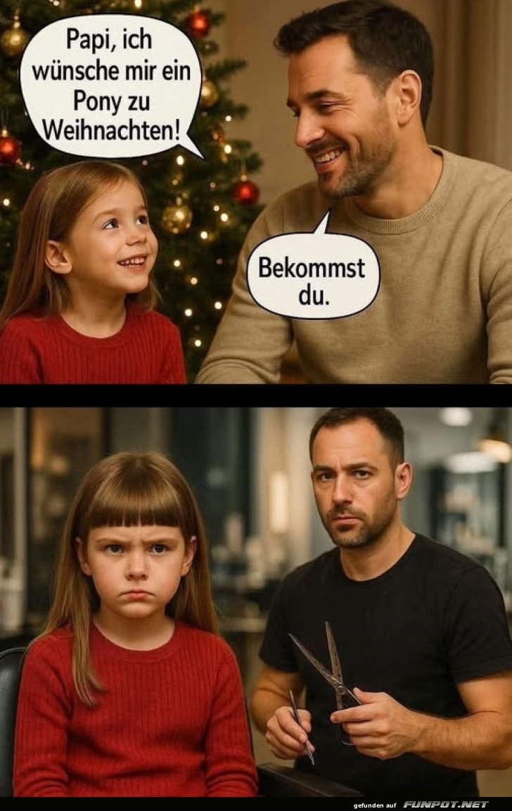 Weihnachtspony mal anders!