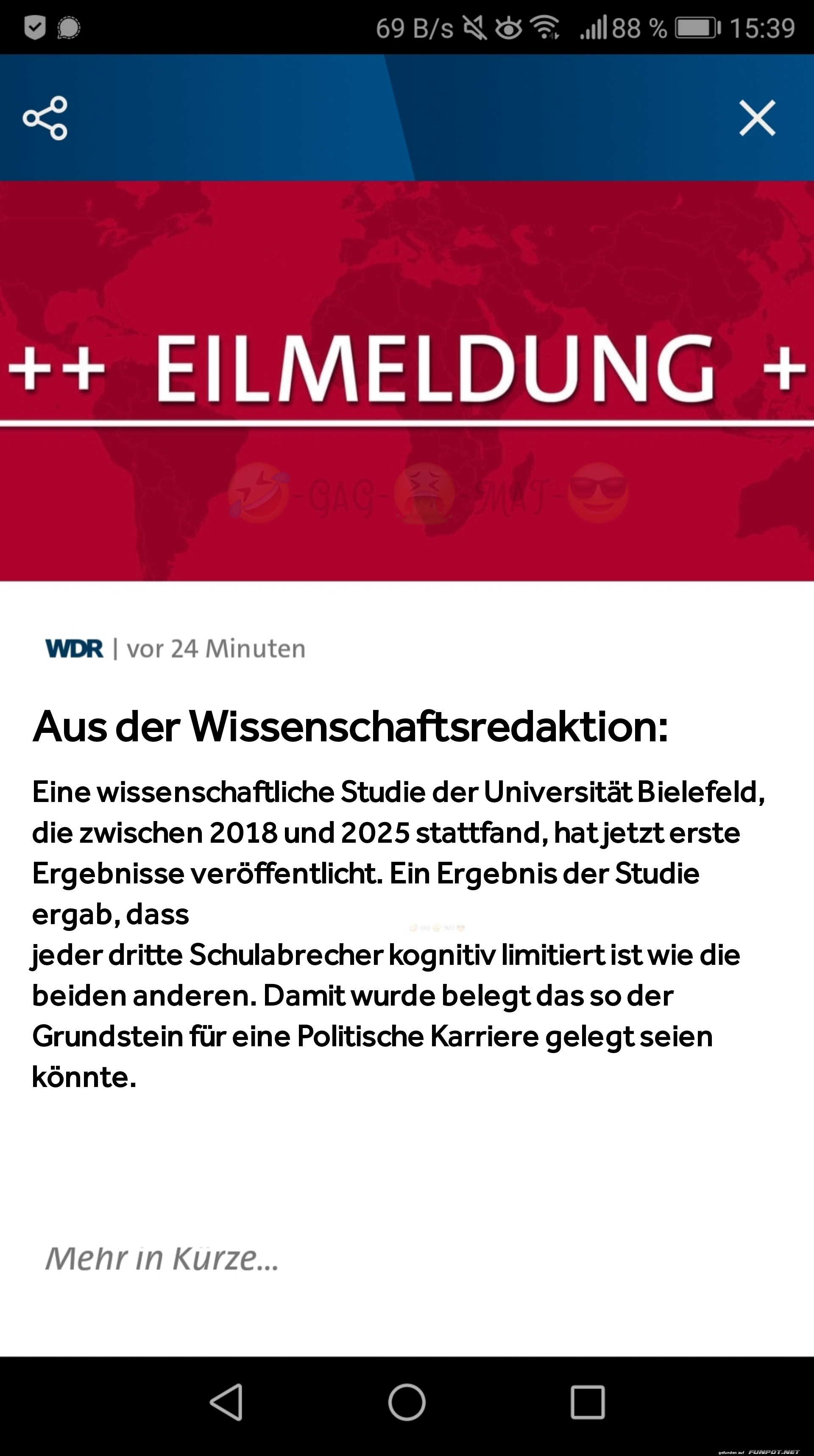 Wissenschaftliche Studie