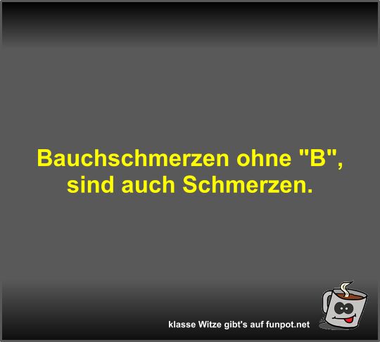 Bauchschmerzen ohne 