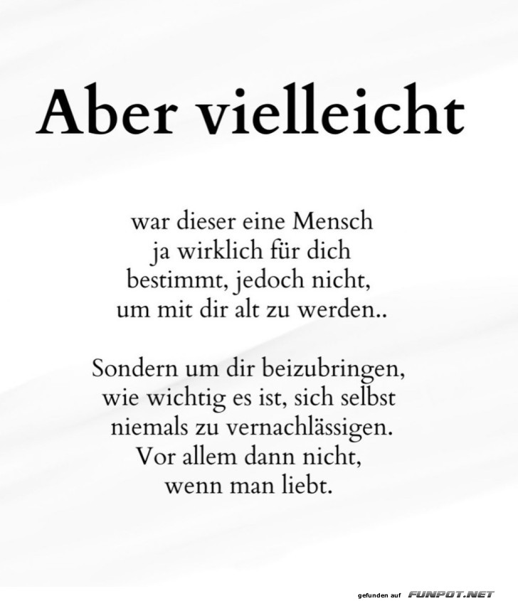 Liebe, die lehrt, nicht liebt