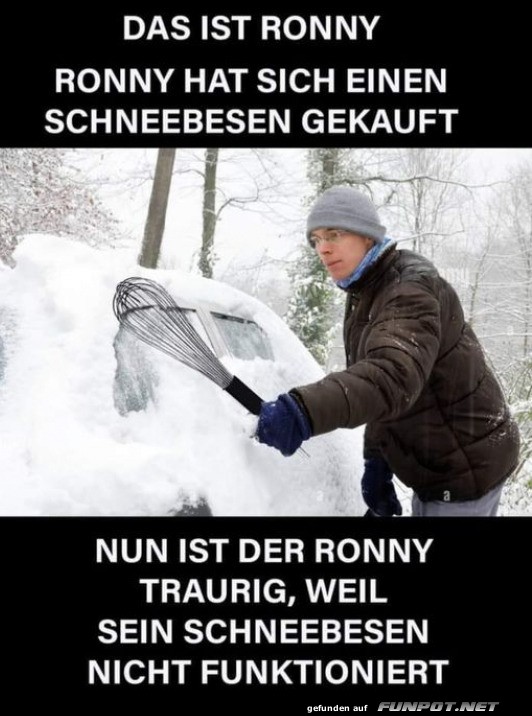 Missverstndnis mit dem Schneebesen