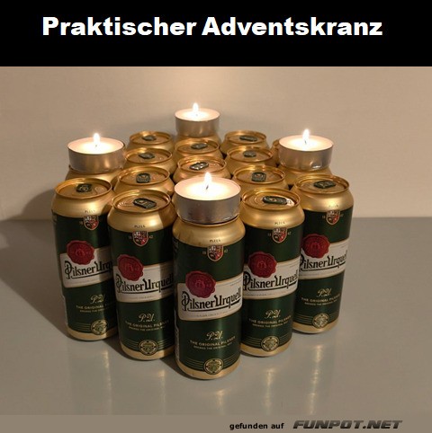 Advent, Advent, ein Bierchen brennt!