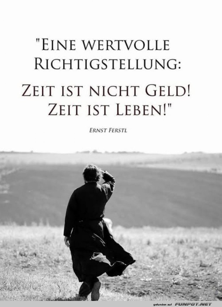 Zeit: Keine Mnzen, aber pures Leben!