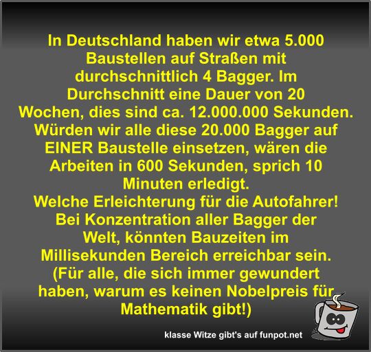 In Deutschland haben wir etwa 5