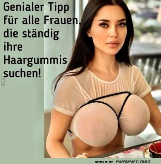 Das ultimative Haargummi-Geheimversteck!