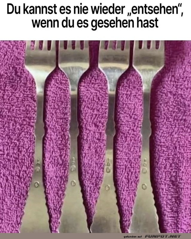 Handtuchgabel-Illusion: Sehenswert oder Sehfehler?