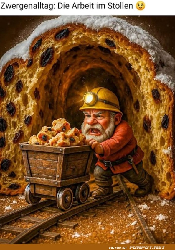 Wenn Bergarbeiter auf Rosinen stoßen!