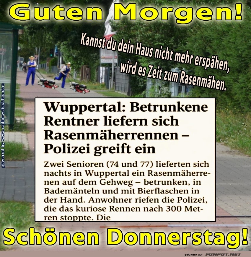 Rasende Rentner: Das Rasenmhrchen