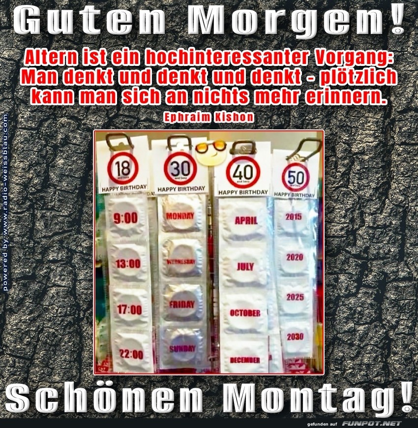 Wenn Tage als Medikament verkauft wrden...