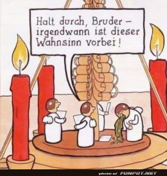 Kerzenlicht und Kekschaos!