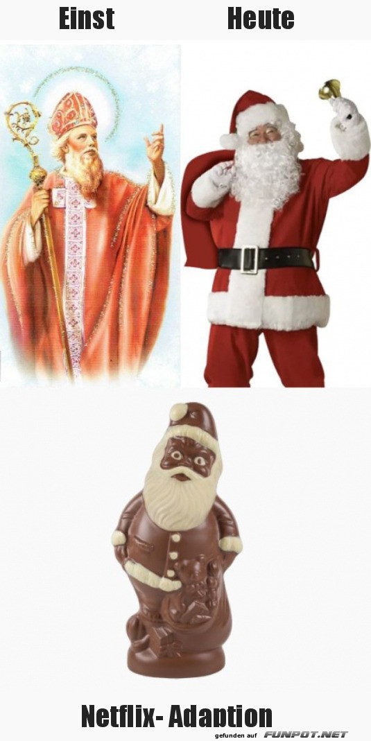 Vom Heiligen zum Schokohelden: Santas Verwandlung