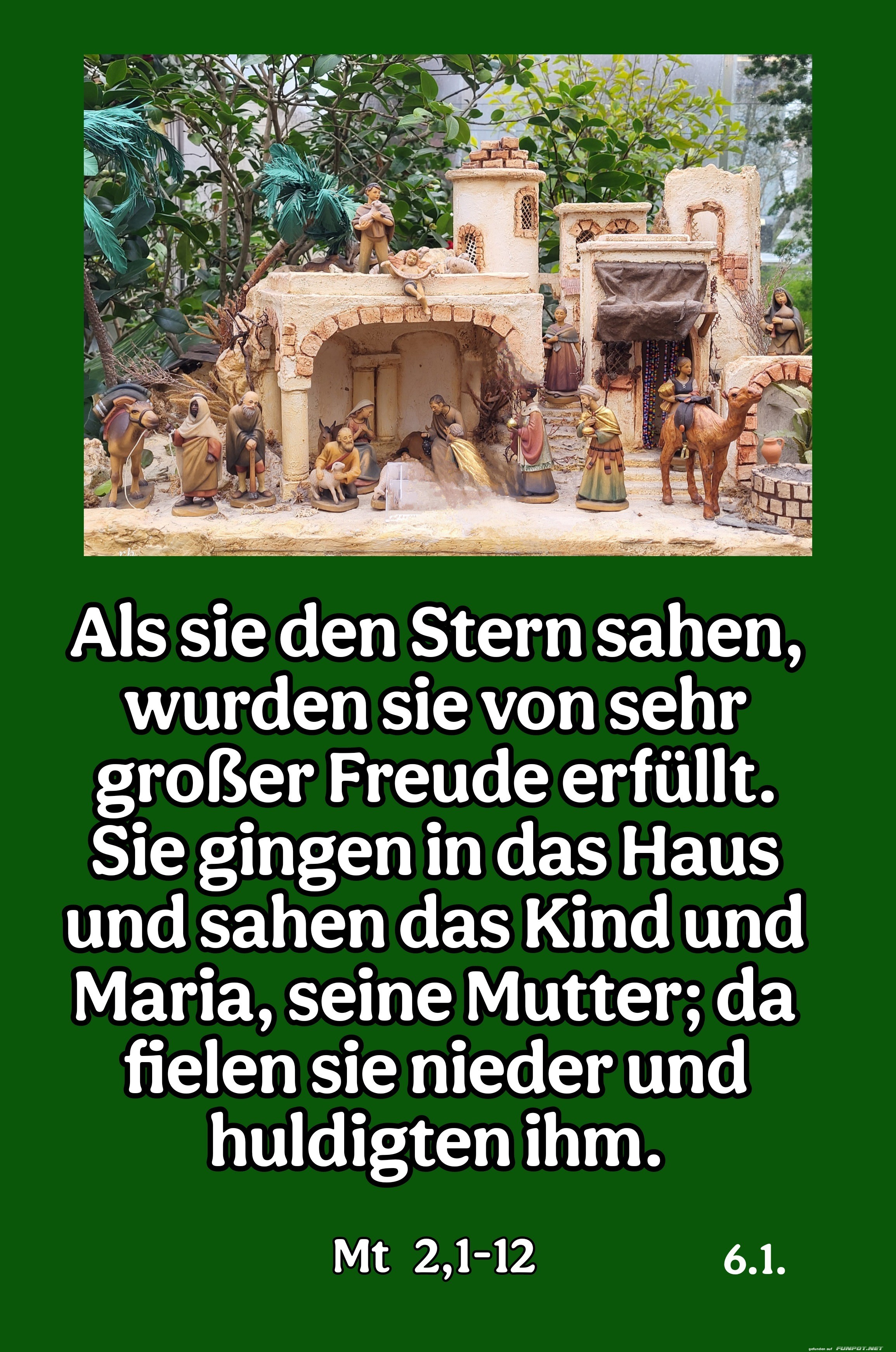 als sie den stern sahen