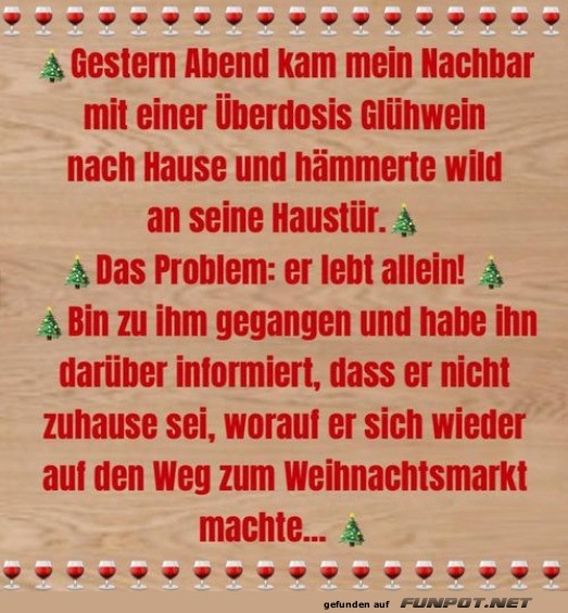 Glühwein: Ein Nachbarschaftsabenteuer