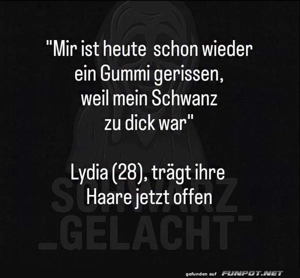 Wenn der Haar-Gummi aufgibt!