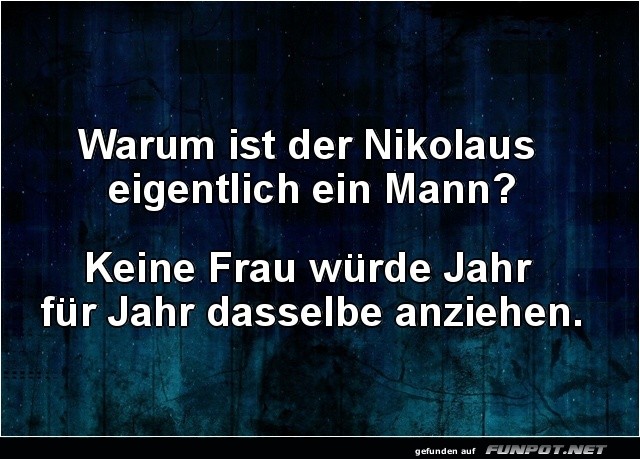 Mode-Mysterium des Nikolaus gelftet!