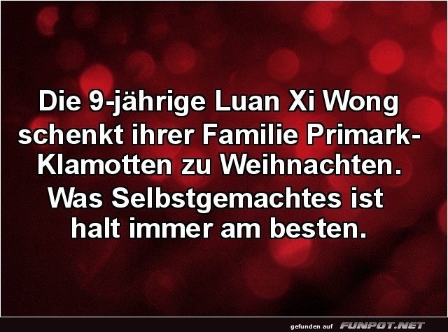 Selbstgemacht ist das neue Primark!