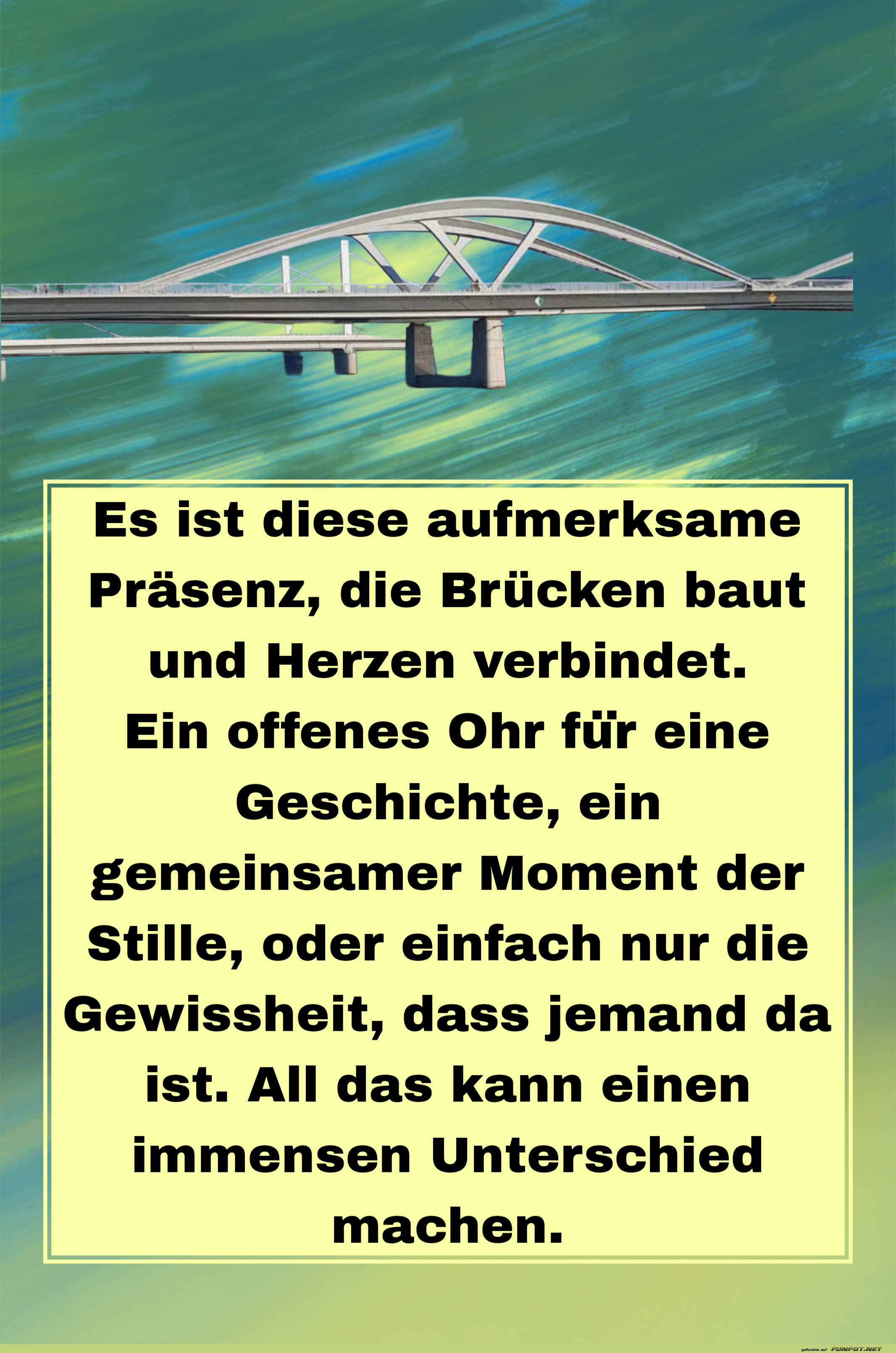 es ist diese aufmerksame präsenz