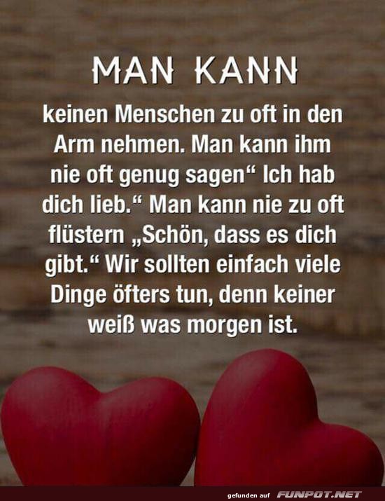 Sag's öfter: Das Herz hält's aus!