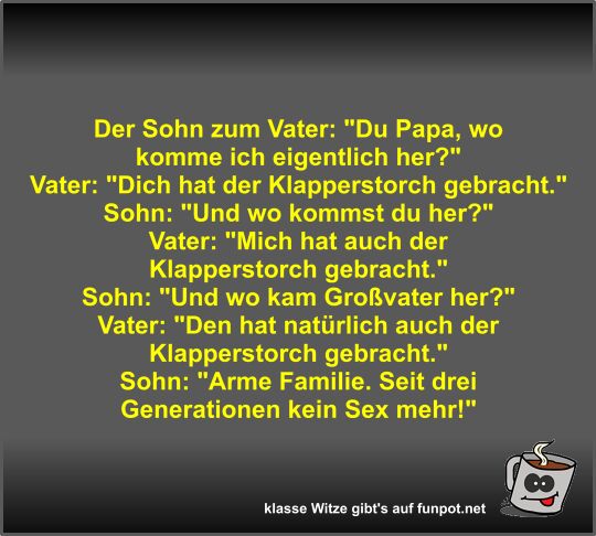 Der Sohn zum Vater Der Sohn zum Vater