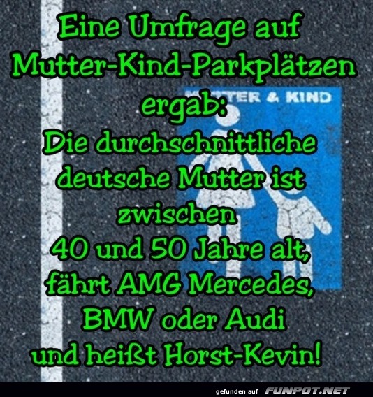 Parkplatzumfrage enthüllt überraschende Wahrheit