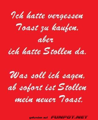 Toast Stollen