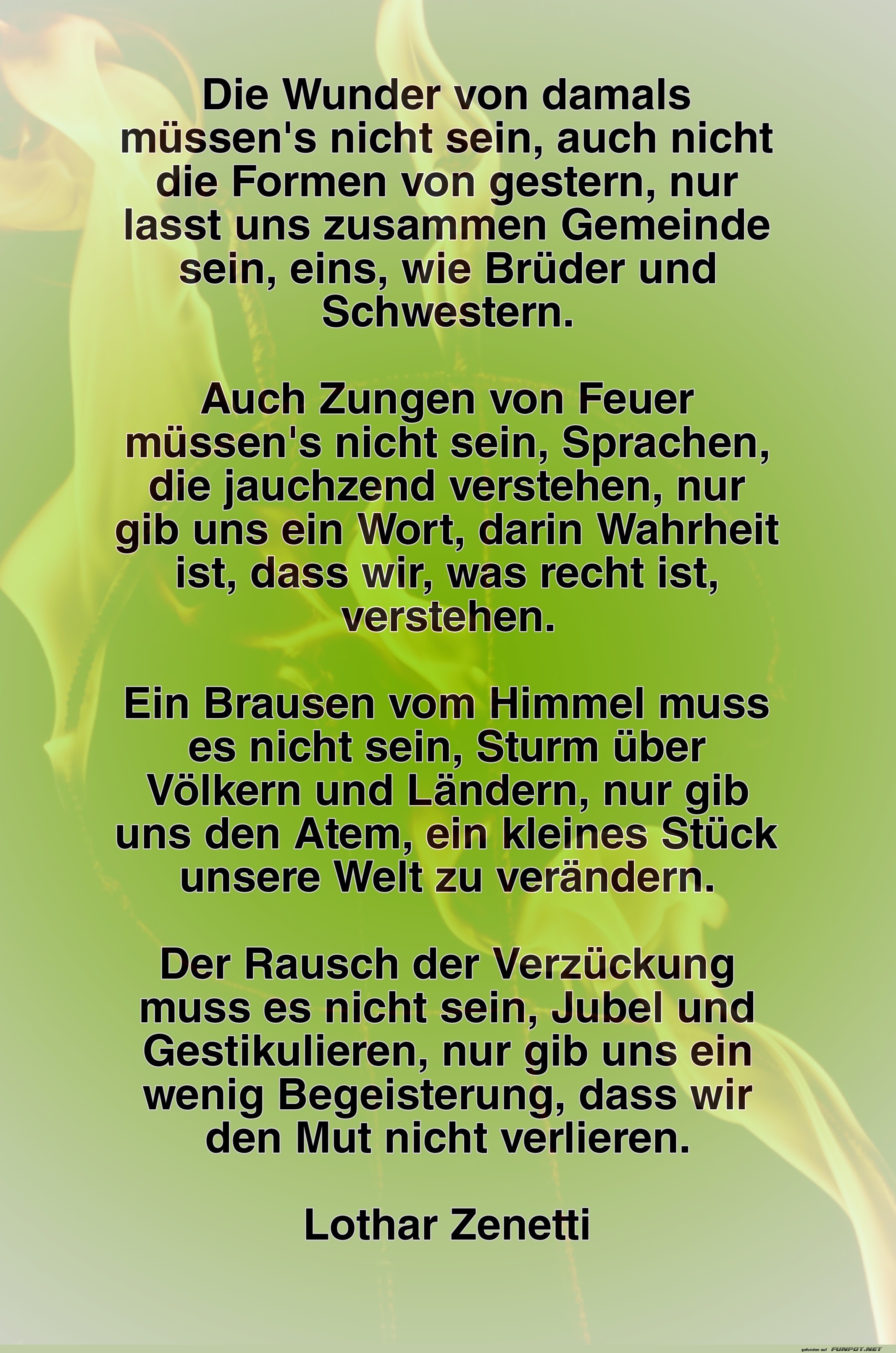 die wunder von damals