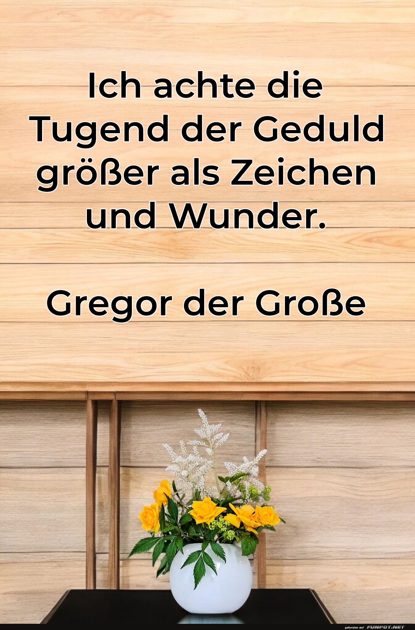 ich achte die Tugend