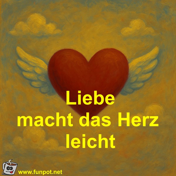 Liebe macht das Herz leicht