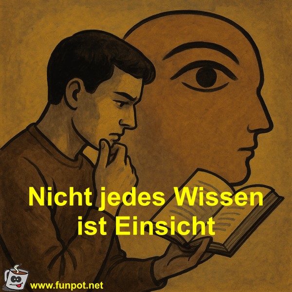 Nicht jedes Wissen ist Einsicht