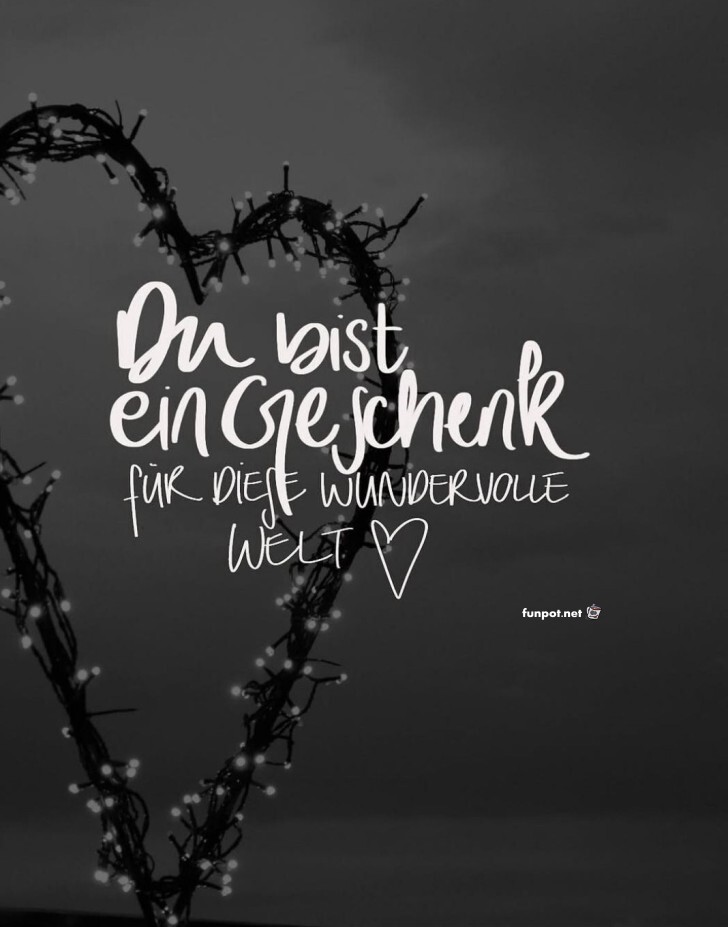 Du bist ein Geschenk