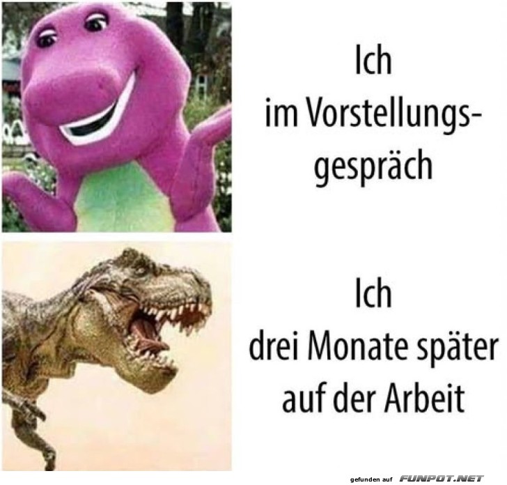 Verwandlung im Arbeitsalltag!