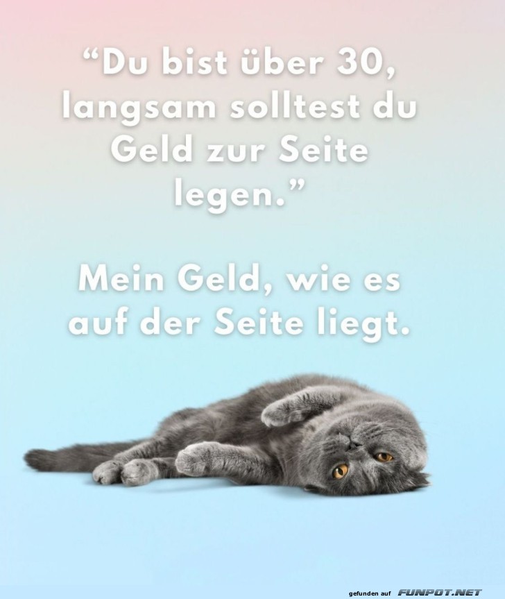 Wenn Sparen eine Frage der Perspektive ist