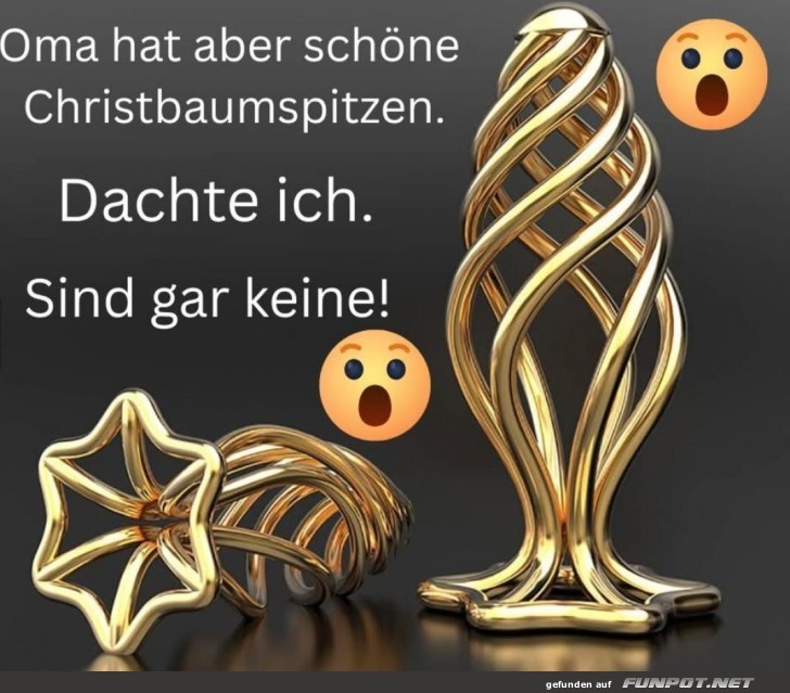 Schöne Christbaumspitzen