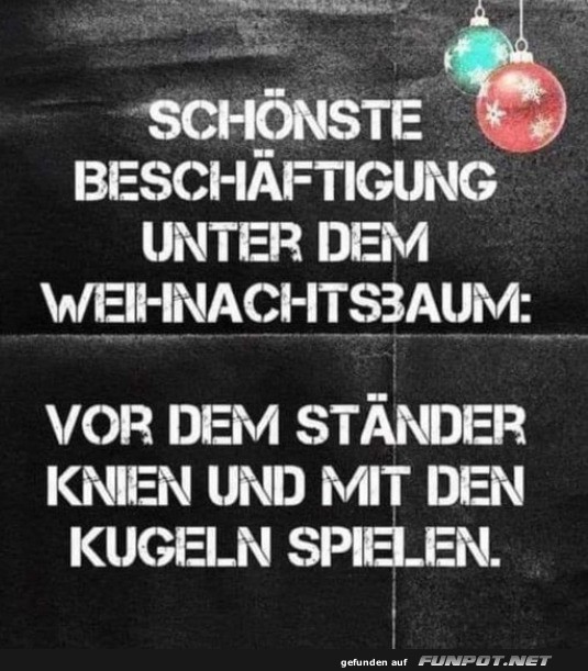 Kugelige Weihnachtskneiperei!