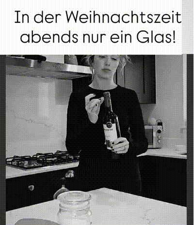 Nur ein Glas Wein