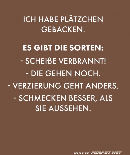 Kekse der etwas anderen Art!