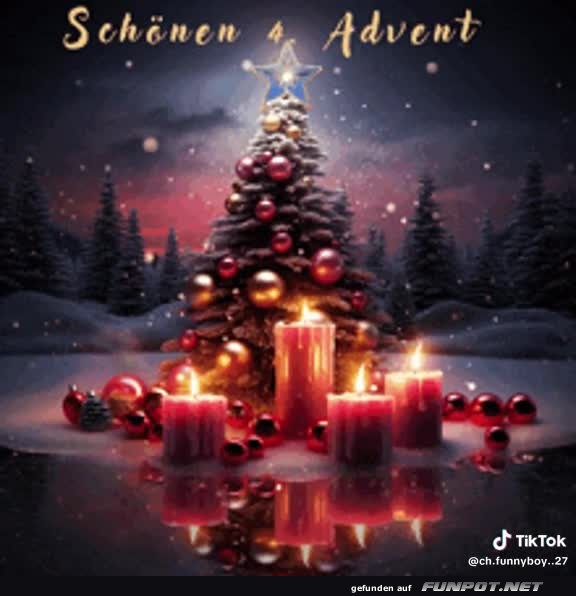 Schönen 4 Advent