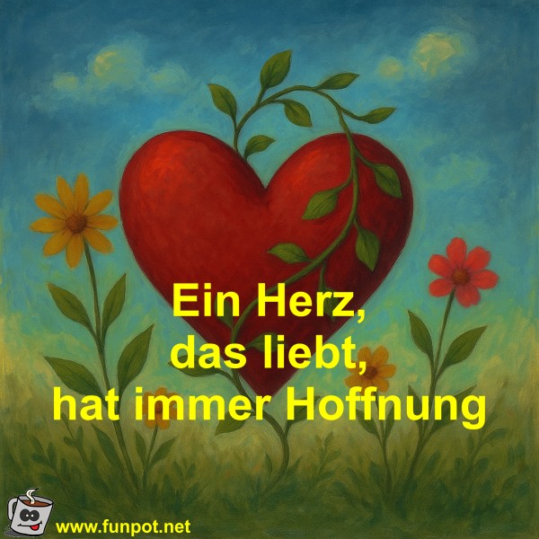 Ein Herz, das liebt, hat immer Hoffnung